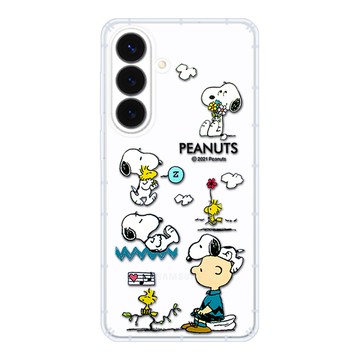 SNOOPY 三星 Samsung Galaxy S26 防摔氣墊空壓保護手機殼(小日子)