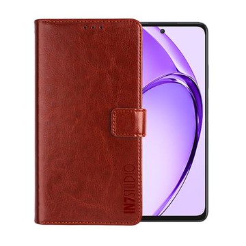 IN7 瘋馬紋 OPPO A3 Pro 5G (6.67吋) 錢包式 磁扣側掀PU皮套 吊飾孔 手機皮套保護殼