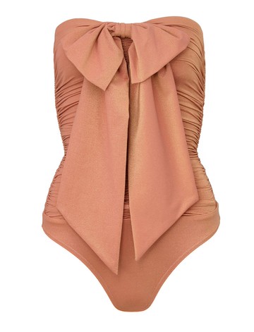 zimmermann one piece swimsuit with bow "coco"