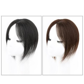 [米蘭精品] 現貨+預購 女真髮髮片補髮塊透氣假髮片輕量假髮免打理隱形增髮量假髮接髮-蓬鬆高顱頂2色74jg6