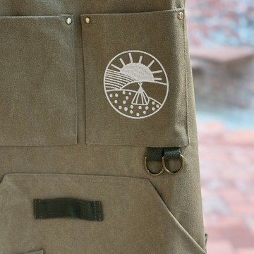 VA.outdoor美學多功能工作圍裙 (卡其色/灰色)