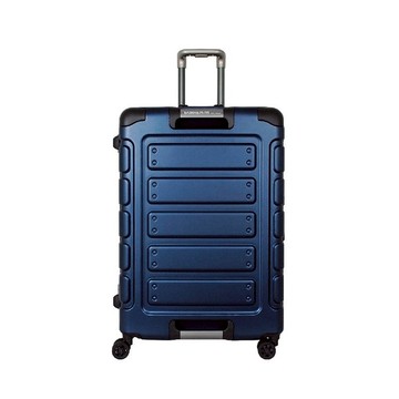 悍馬 27吋 鋁框行李箱 兩色 藍色