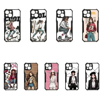 iPhone 13 mini 殼 TRON iPhone 13 mini 雜誌風 四角防摔 機甲殼 軟硬殼 手機殼