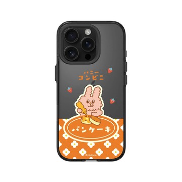 iPhone 16 Pro Clear (相機按鈕) 酷墨灰 - Bunni Konbiny - 喫茶甜點時光