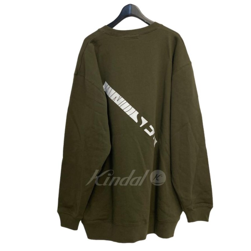 WIND AND SEA WDS Crew Neck スウェット オリーブ サイズ：XL (心斎橋 ...