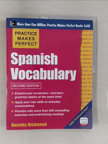 【書寶二手書T1／語言學習_Z9B】Spanish Vocabulary_Richmond, Dorothy