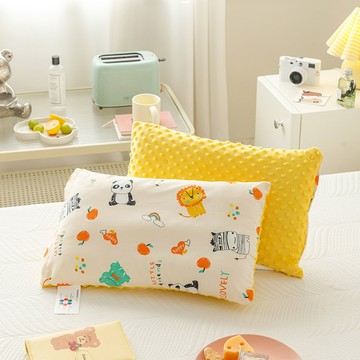 Annette 兒童乳膠枕頭 卡通圖案 活性印染  43 x 26 x 6.5cm  相聚動物園