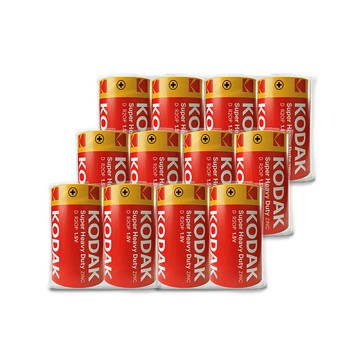 KODAK 1號碳鋅電池 ( 12顆 )