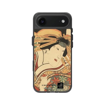 iPhone Air Clear (相機按鈕) 酷墨灰 - Van Gogh Museum - 三代目岩井粂三郎 三浦屋高尾
