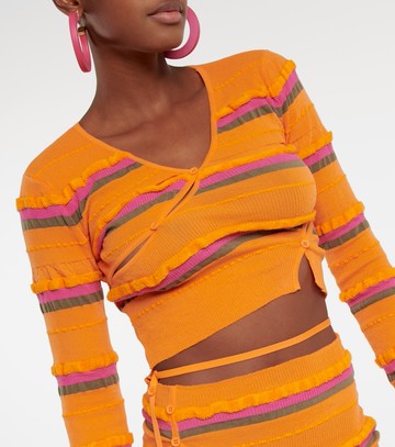 Jacquemus Le Cardigan Tordu cropped cardigan