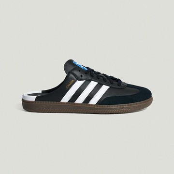 adidas 愛迪達 穆勒鞋 Samba OG Mule W 女鞋 男鞋 黑 白 懶人鞋 德訓鞋 LB3815