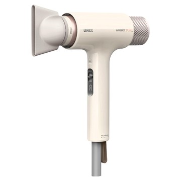 UNIX AIRSHOT DUAL motion 多功能吹風機 1300W  米白色  UN-D1970TW