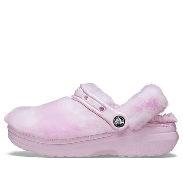 Crocs Classic Fur Sure Clogs Ballerina 'Pink White'