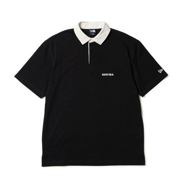 NEW ERA 男女 POLO 球衫 日版 GF APP RUGBY 黑 NE14948988