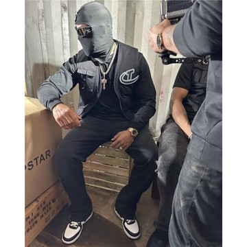 Trapstar薄款工裝馬甲外套歐美明星同款UKDRIPDRILL嘻哈說唱街頭