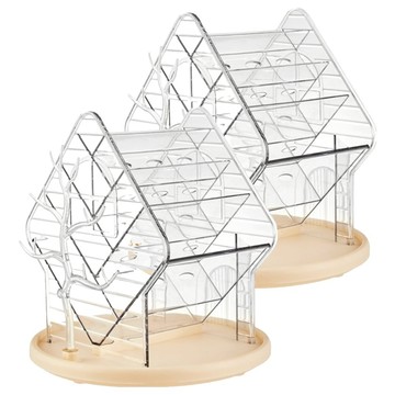 Well Life 悅生活 Best buy 輕奢透亮收納架  2個  透明色  25 x 15 x 25.5cm