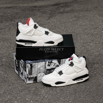 【逢甲 FUZZY】Air Jordan 4 Retro OG Flight Club 白黑 IM4002-100