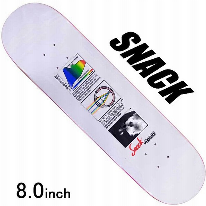 スナック 8 0 インチ スケボー デッキ Snack Skateboard Deck Roger Krebs Visionz おすすめ 人気 ブランド 女子 キッズ 子供 通販 Lineポイント最大0 5 Get Lineショッピング