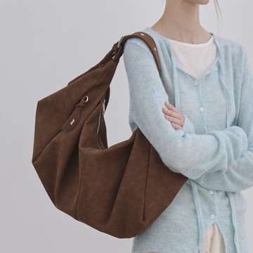 韓國製 MUR Romi hobo bag 手袋/單肩包/上肩袋/手提袋 Sue dk br