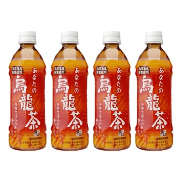 SANGARIA 烏龍茶飲料  500ml  4個