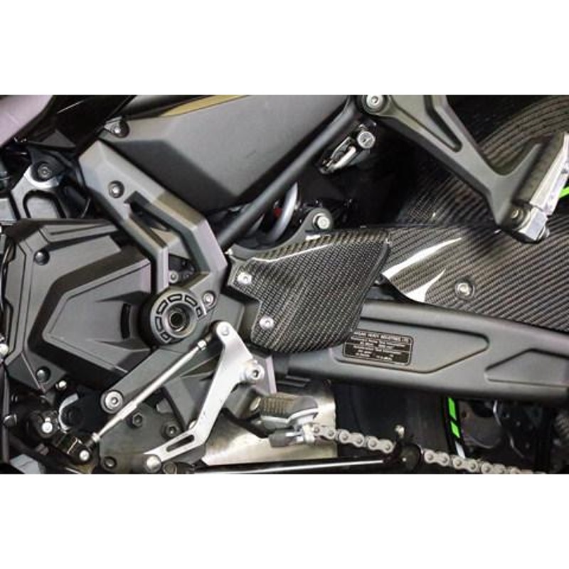 A-TECH エーテック ヒールガード 素材：平織カーボン(右側) CBR1100XX