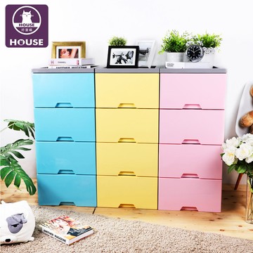 house-馬卡龍四層收納櫃-diy組裝005045
