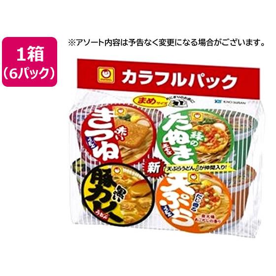 東洋水産 まめカラフルパック 4食入×6パック