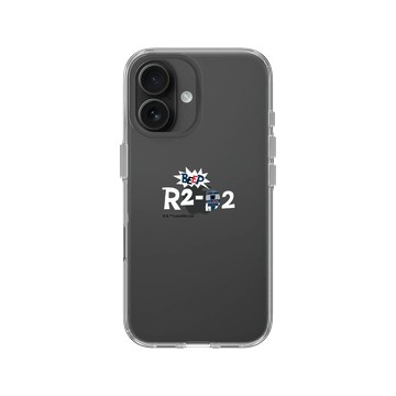 iPhone 16 Clear Case（相機按鈕） 透明 - 迪士尼-星際大戰 Star Wars - R2D2-剪紙系列