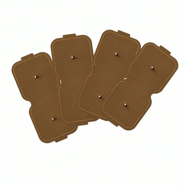 船井®傳導凝膠貼片(5x5方型)(小釦，4片/含黏著貼片組)