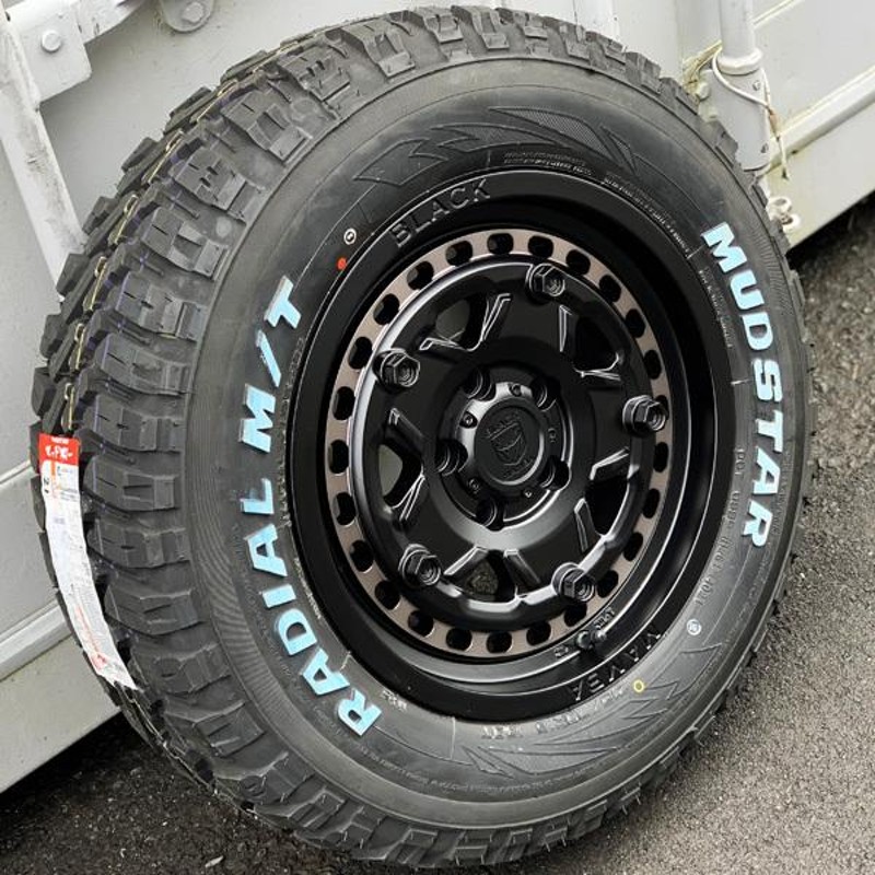 デリカD5 デリカ D5 DELICA 16インチ タイヤホイールセット 4本 マッドスター ラジアル MT 215/70R16 225/70R16  235/70R16 ホワイトレター ゴツゴツタイヤ | LINEショッピング