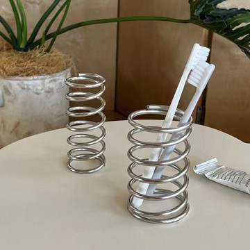 閃發🍎 不鏽鋼牙刷架 浴室收納架 電動牙刷架 浴室置物架 分隔牙刷架 瀝水架 洗面乳架 牙刷收納架 防水牙刷架 2602