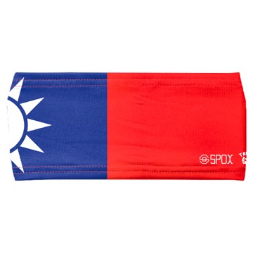 SPOX ORIGINAL LITE 免綁寬版頭帶  中華民國/台灣國旗
