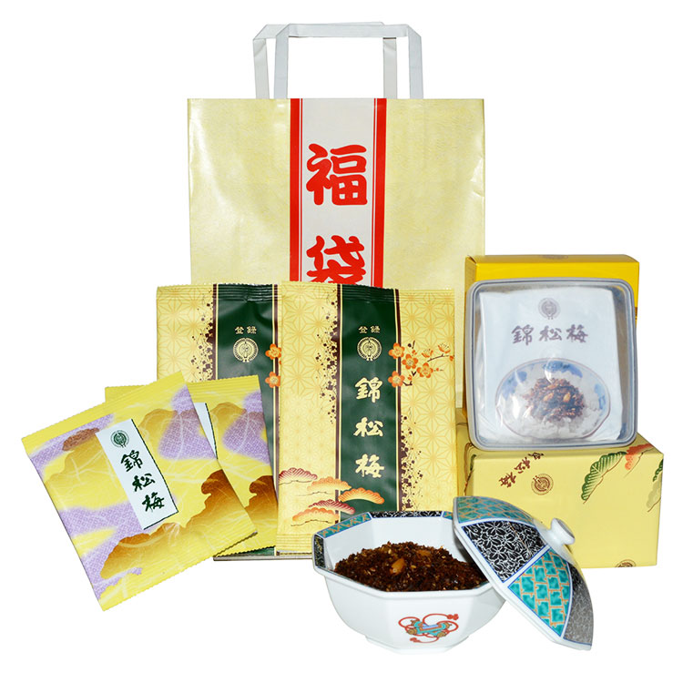 錦松梅 袋入（佃煮ふりかけ 170ｇ×4袋） - 食品