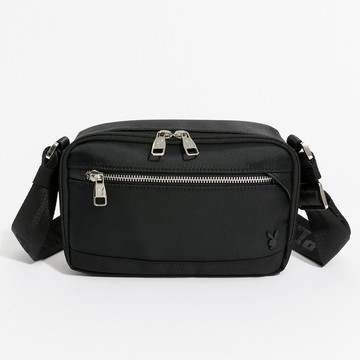 PLAYBOY - 斜背包  Sophisticated系列 - 黑色/152-0604-09-7