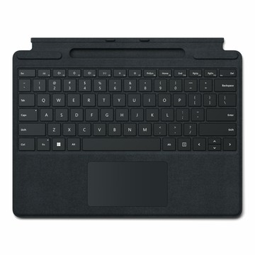 Microsoft Surface Pro 8/9/X 實體鍵盤 繁體中文 8XB-00018 黑