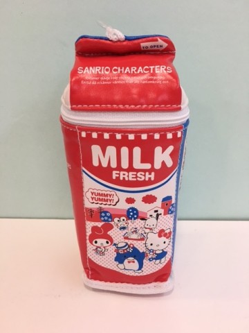 【震撼精品百貨】Hello Kitty 凱蒂貓~Hello Kitty 凱蒂貓筆袋-牛奶罐造型