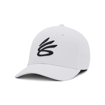 【UNDER ARMOUR】UA 男 Curry 後扣棒球帽_1380010-100