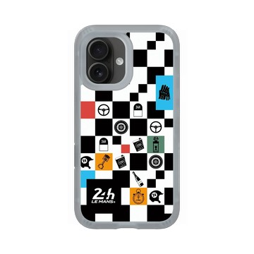 iPhone 16 AirX 流變灰 - 24 Hours of Le Mans - 24H - Checkerboard