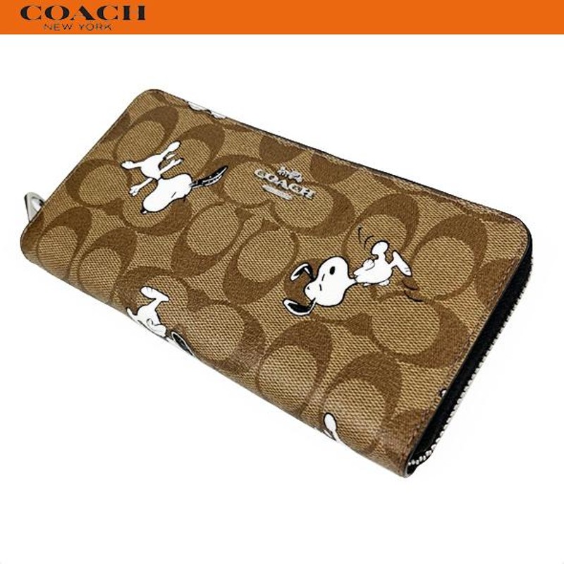 COACH X PEANUTS コーチ x スヌーピー コラボ 財布 長財布