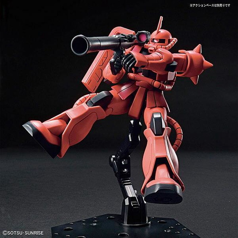 HG 1/144 シャア専用ザクII 4月 再販 バンダイ ガンダム プラモデル hg 