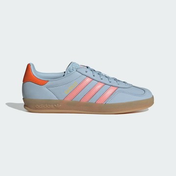 Adidas 愛迪達 Gazelle Indoor W [JI2720] 女 運動休閒鞋 舒適 藍 粉紅