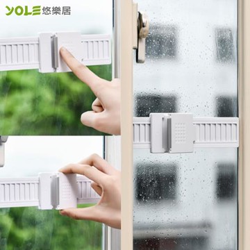 日本SP SAUCE無痕貼兒童防護加大門窗安全鎖(3入)#1528003