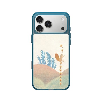 iPhone 17 Pro Max Clear (相機按鈕) 夜幕藍 - 欣蒂小姐 Miss Cyndi - 松子嬉春