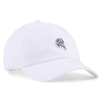 PUMA 流行系列 GRAPHIC 老爹帽 02683302  均碼  白色  1個
