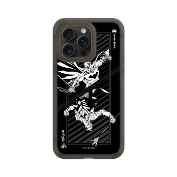 iPhone 15 Pro Max AirX 本質黑 - Batman 蝙蝠俠 - 小丑與蝙蝠俠撲克牌