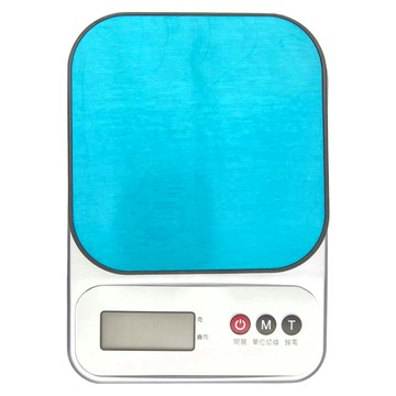 LONG PING 數位顯示廚房秤 測量範圍: 0.1g-3kg 型號: KS-830  不鏽鋼