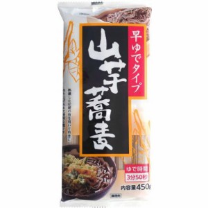 ヒガシマル 山芋蕎麦 450g×20入