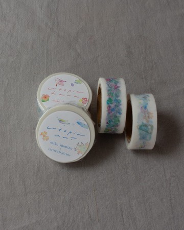 清水美紅 × lolo 遮蔽膠帶 utopia