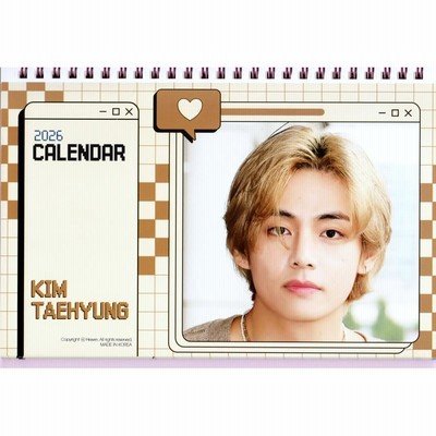 BTS テテ TAEHYUNG カレンダー s-l400.jpg