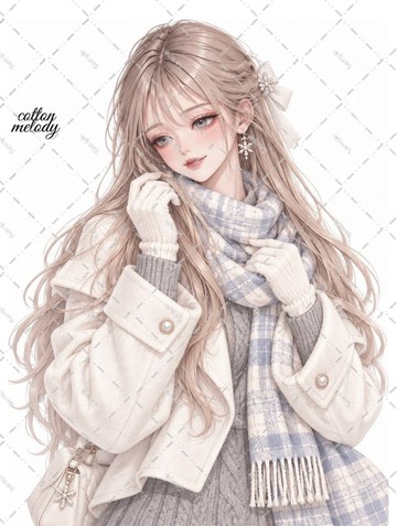 original sticker no.10301 人物貼紙 原創貼紙 人物貼紙 女孩貼紙 原創人物貼紙